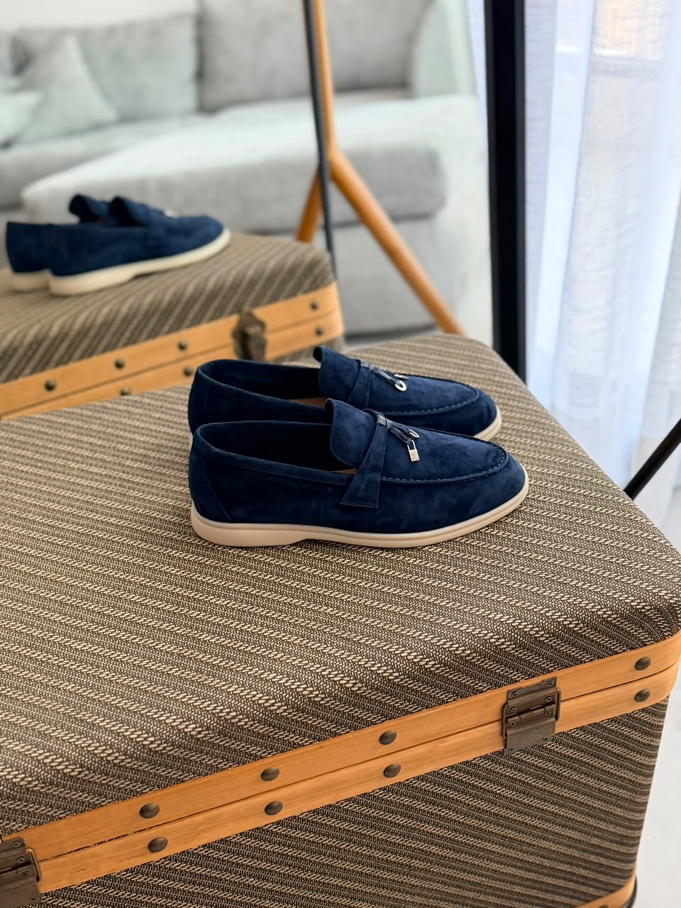 Loro Piana ummer Charms Walk Loafer