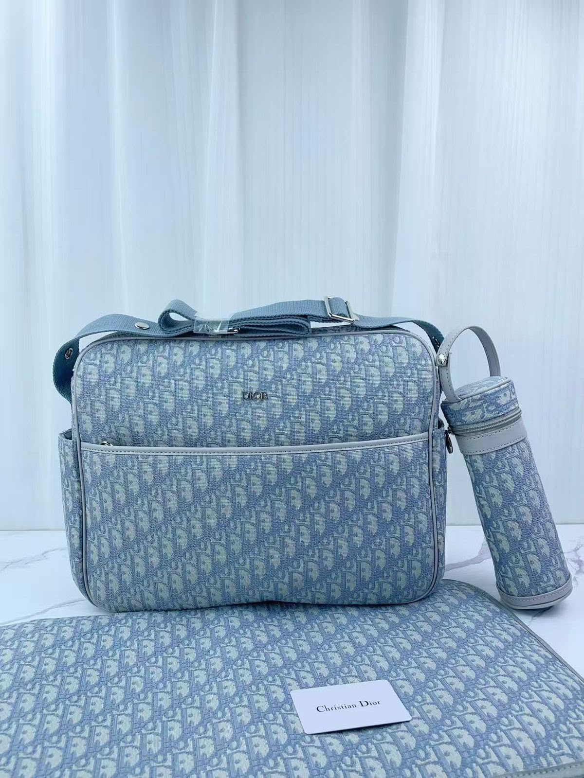 Dior Oblique Baby Bag Set