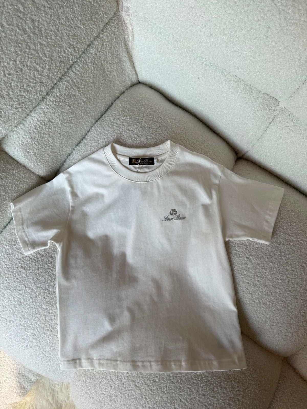 Loro Piana Kids Small Logo Tee
