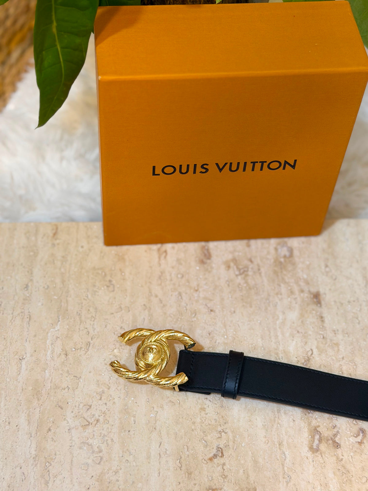 Chanel CC Logo Twist Belt
