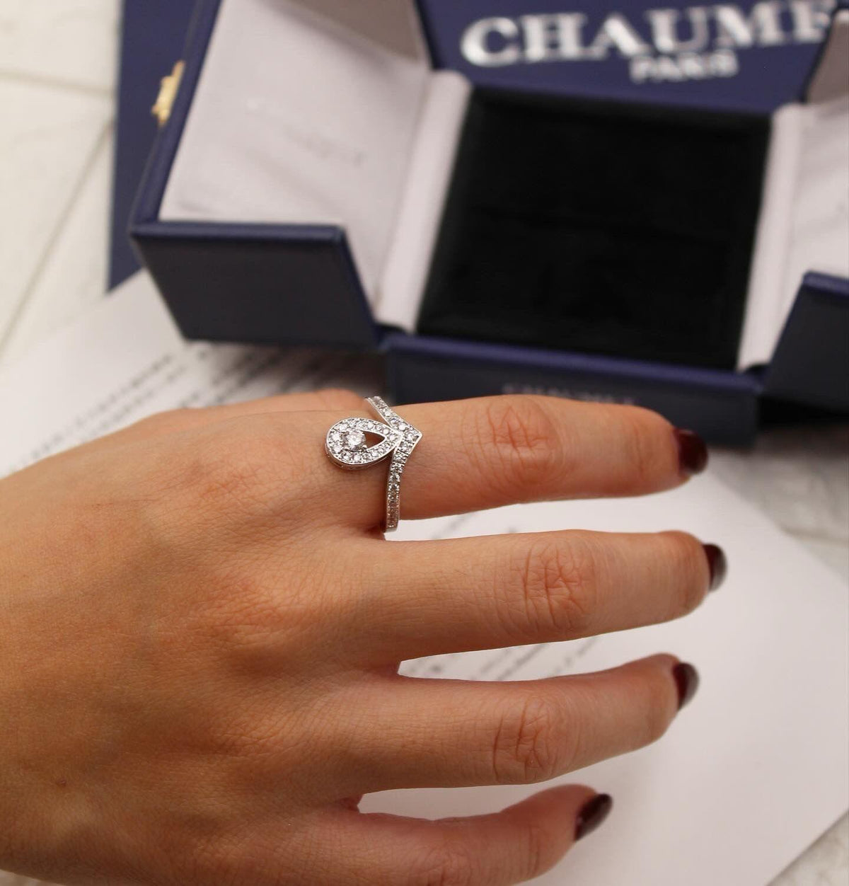 Chaumet Bee My Love Solitaire Ring