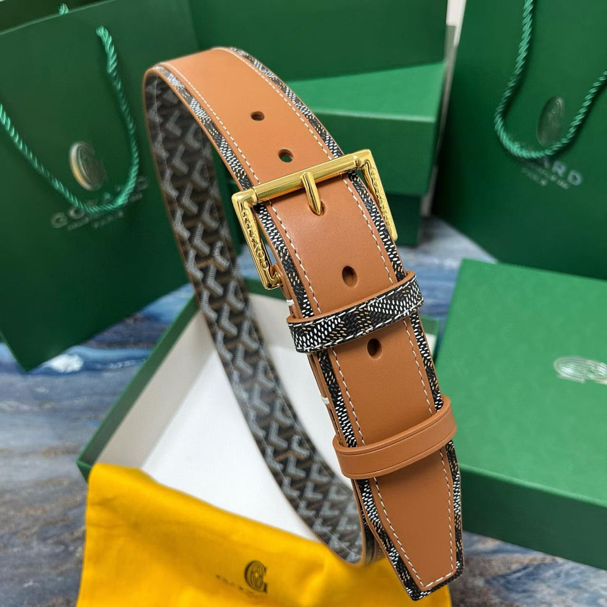 Goyard Edmond Reversible BeltEdmond Reversible Belt