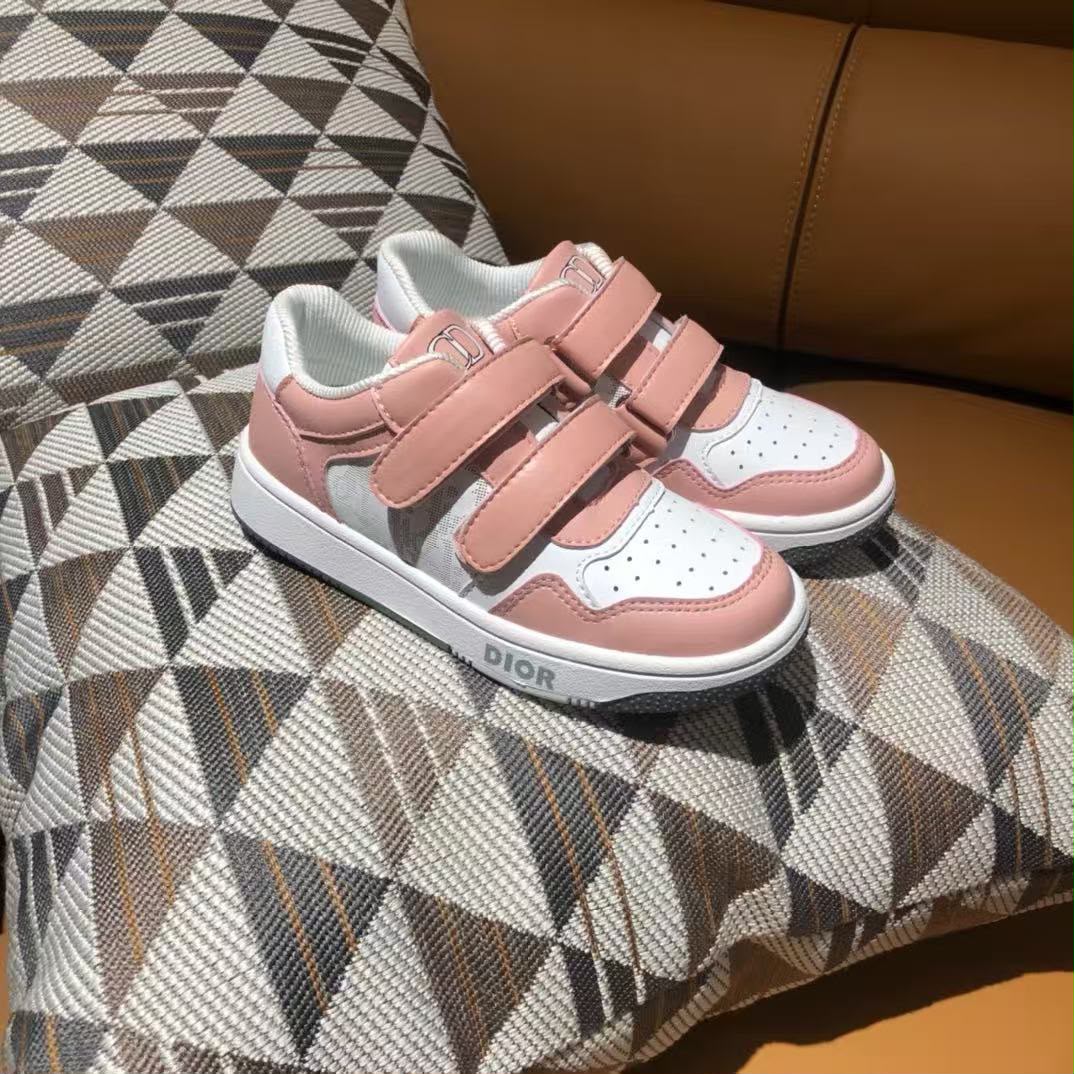 Dior Kids Triple Strap CD Sneakers