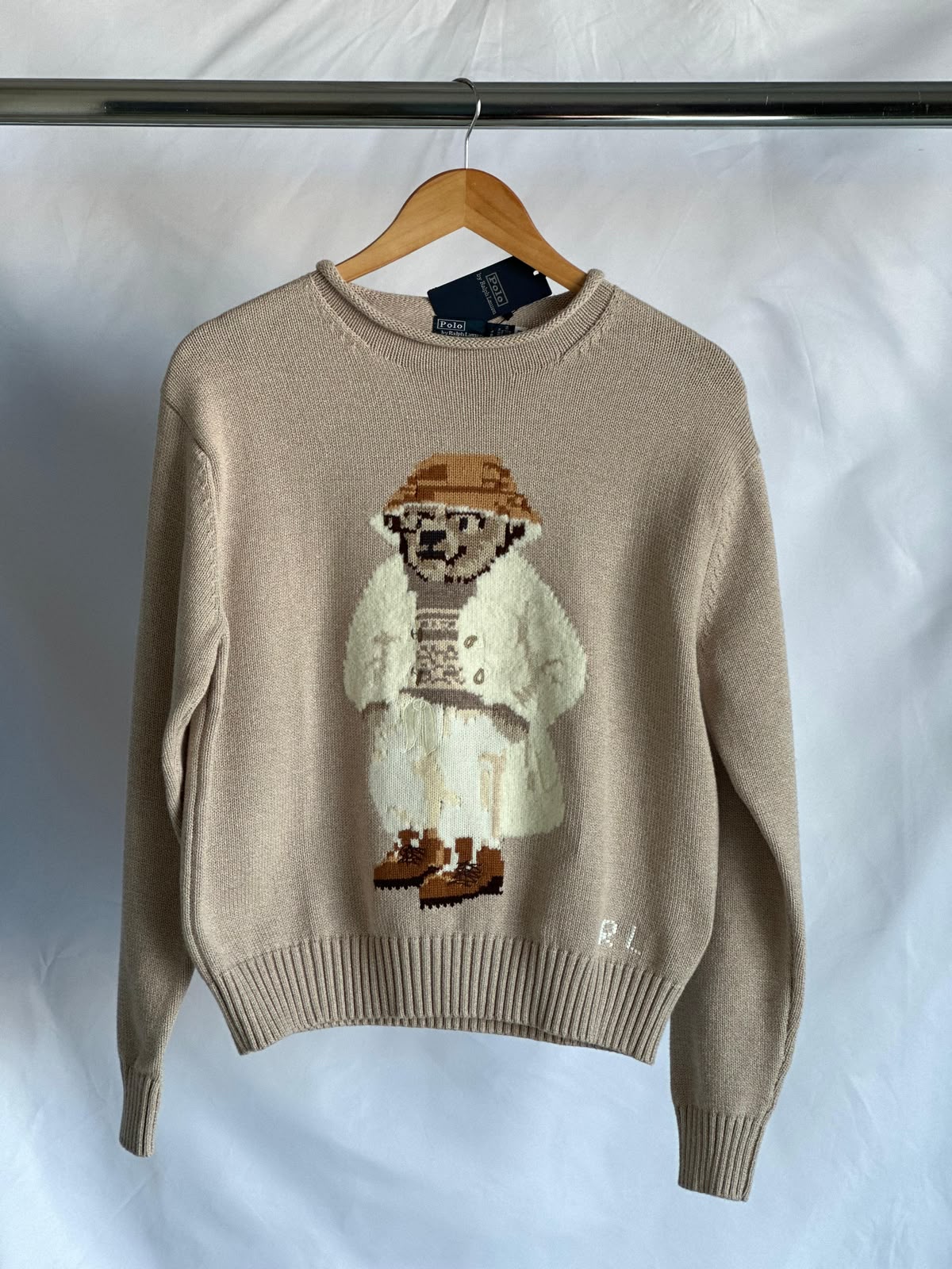 Polo Ralph Lauren — Polo Bear Cotton Crewneck Sweater