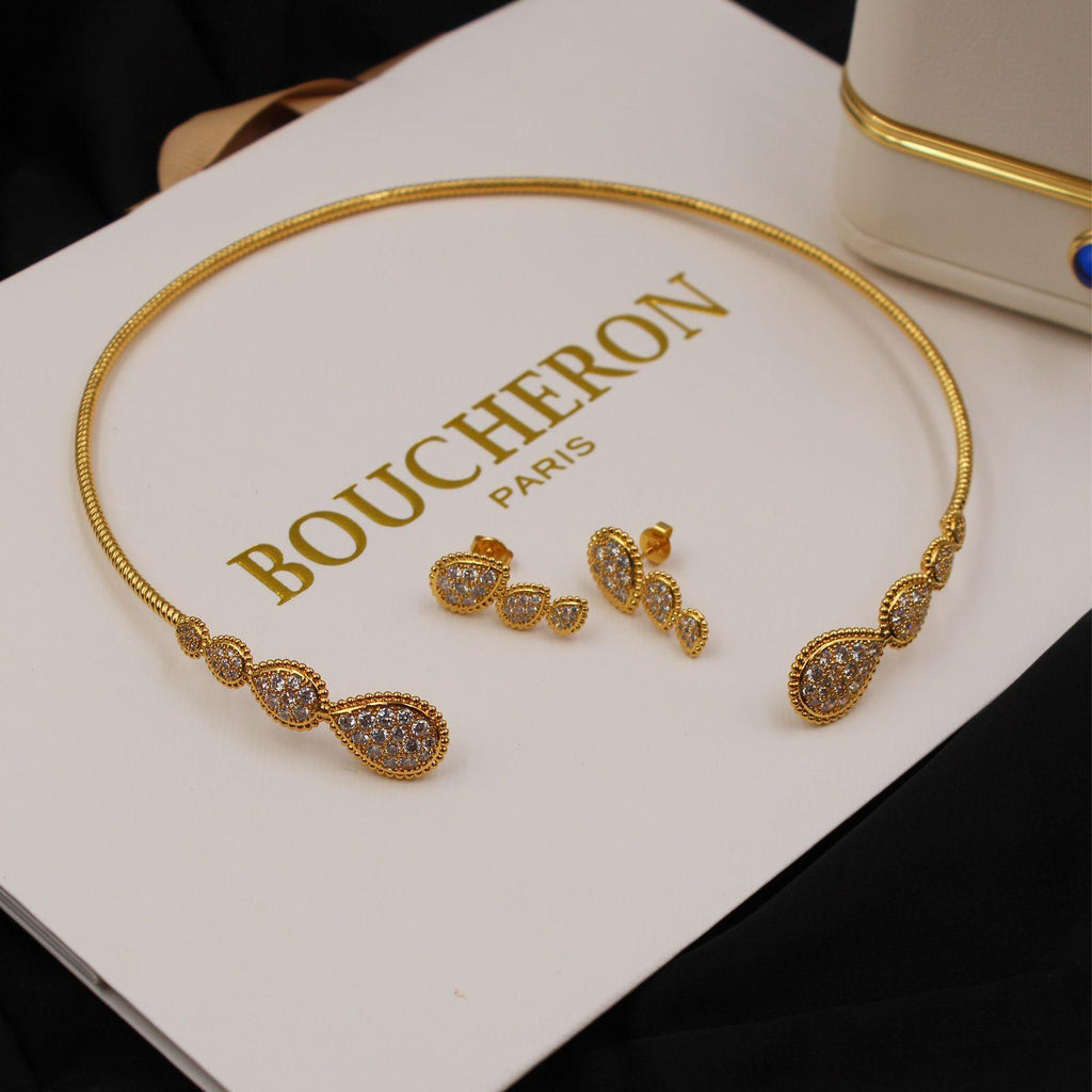 Boucheron Serpent Bohème Diamond Necklace & Earrings Set