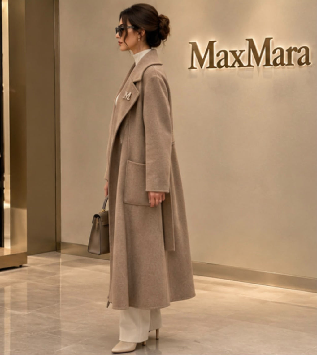 MAX MARA Long Lapel Coat