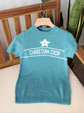Christian Dior Short-Sleeved Dior Star Knit Sweater Collection