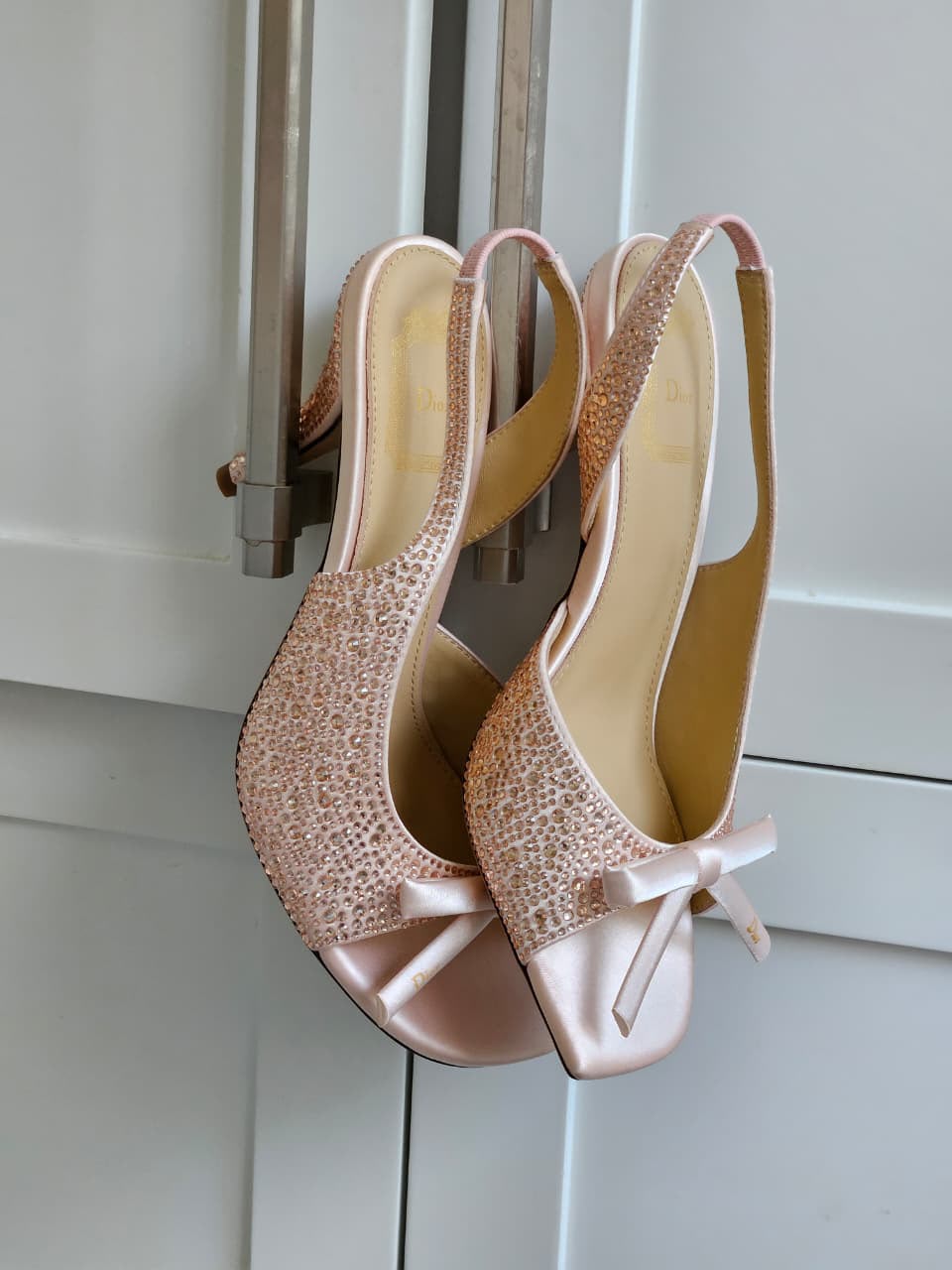 Dior Crystal-Embellished Slingback