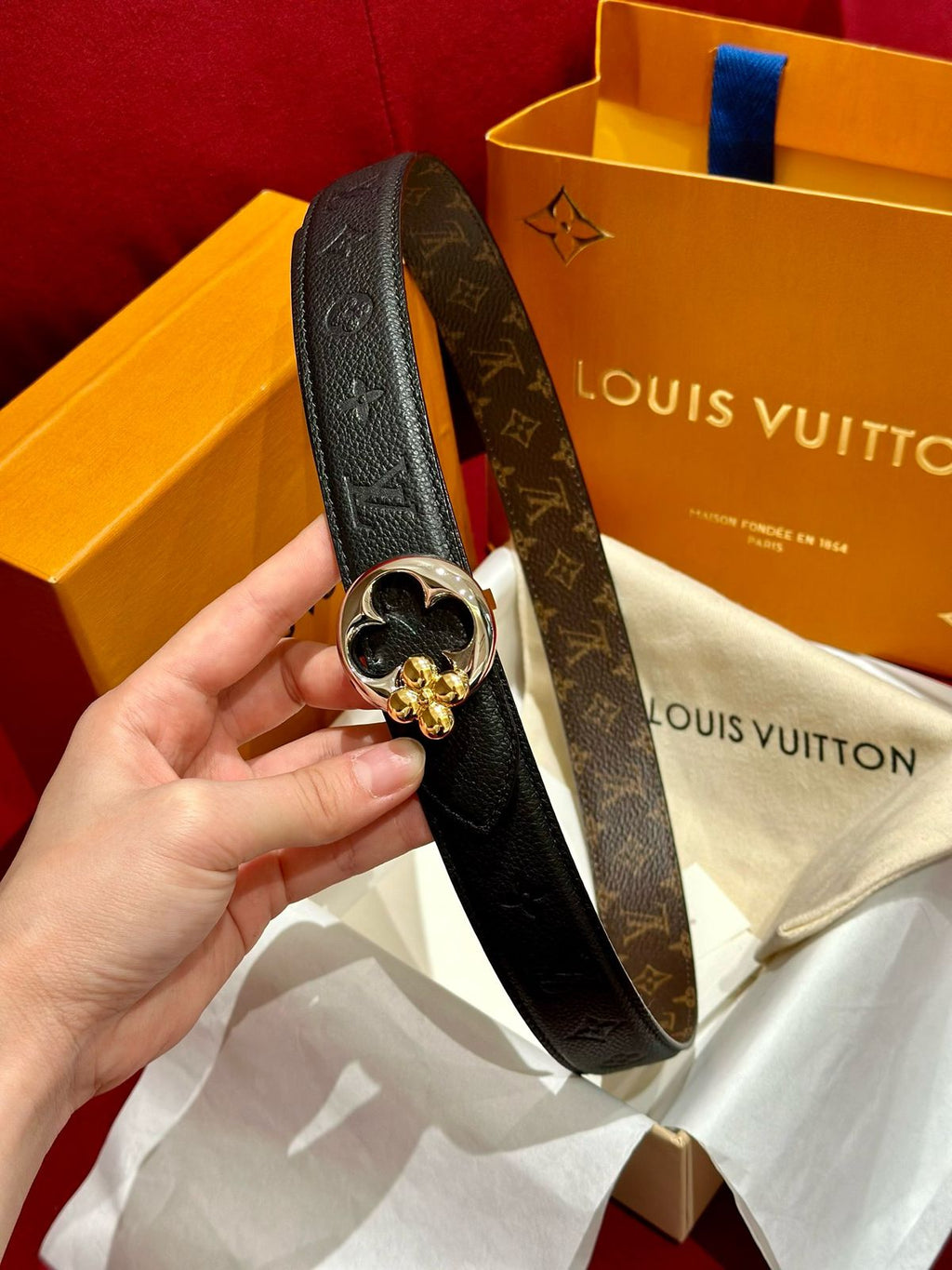 Louis Vuitton LV Bloom Belt