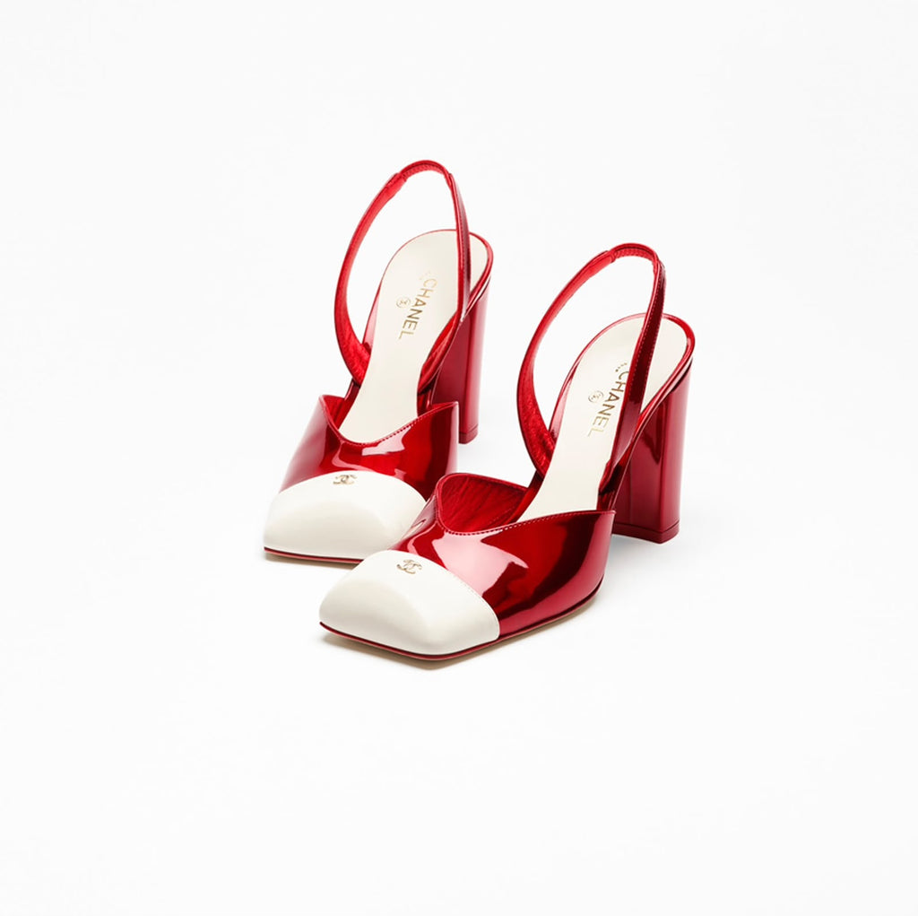 Chanel Two-Tone Patent