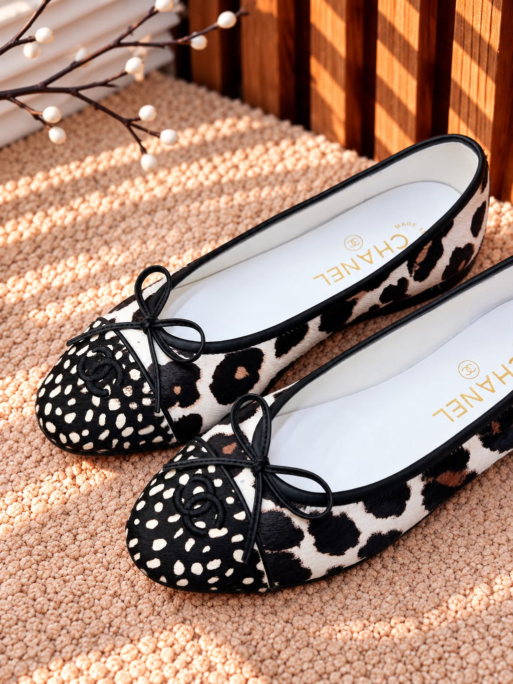 Chanel Calf Hair / Pony Hair Ballet