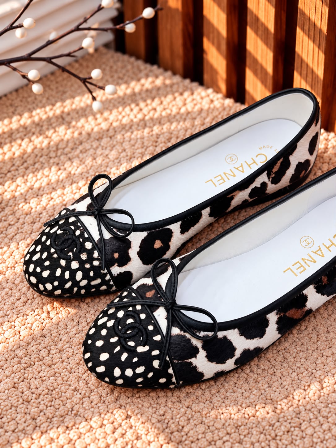 Chanel Calf Hair / Pony Hair Ballet