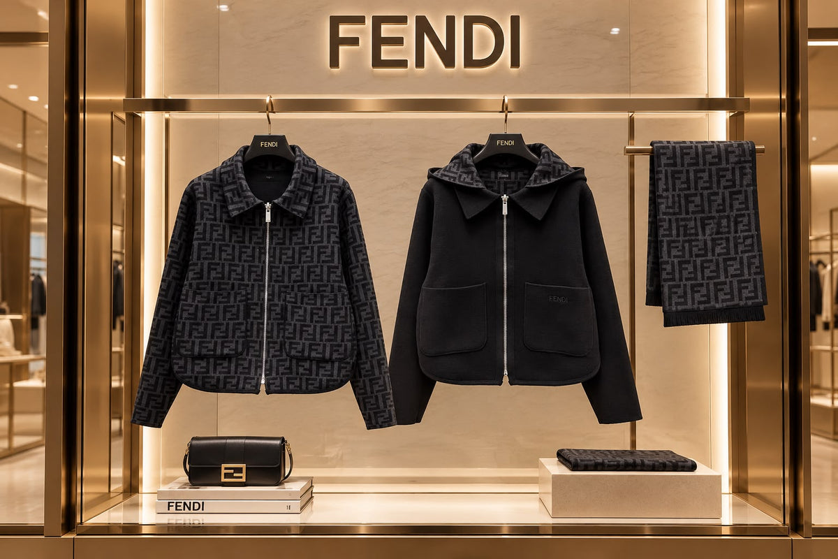 FENDI Reversible FF Zip Jacket