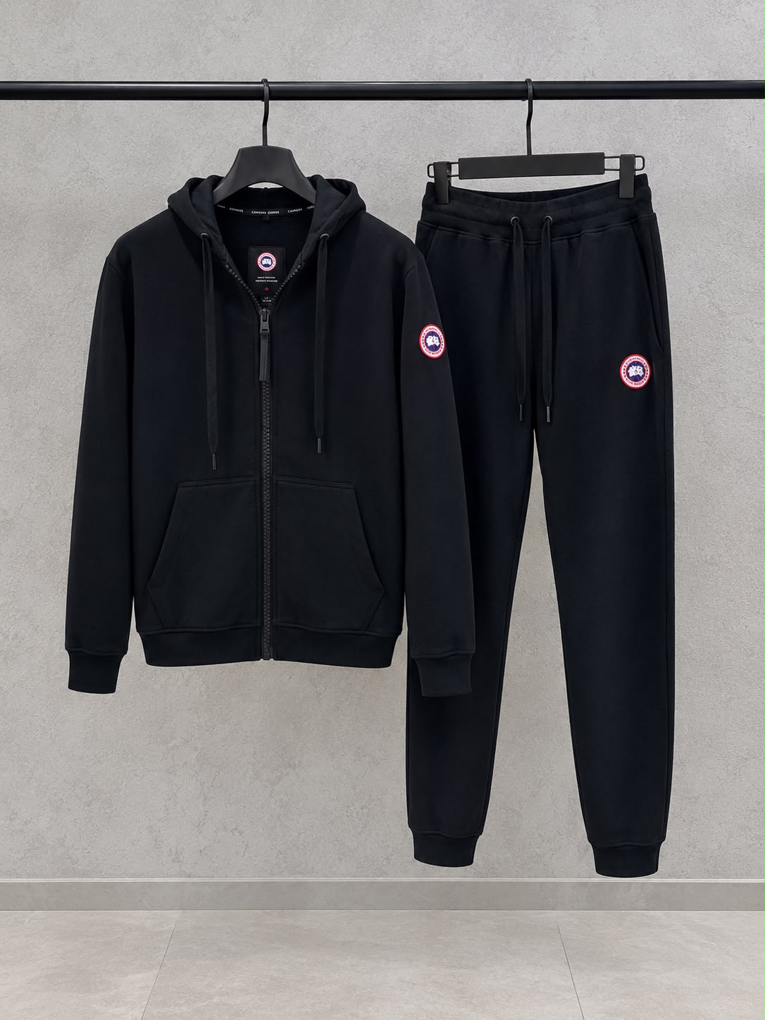 Canada  Zip Hoodie Jogger Tracksuit Set