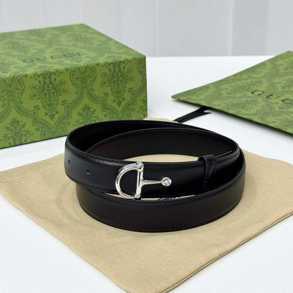 Gucci Horsebit Leather Belt