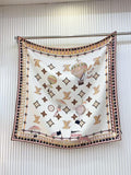 Louis Vuitton Hot Air Balloon Square Scarf