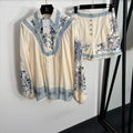 Alemais Printed Shirt and Shorts Set