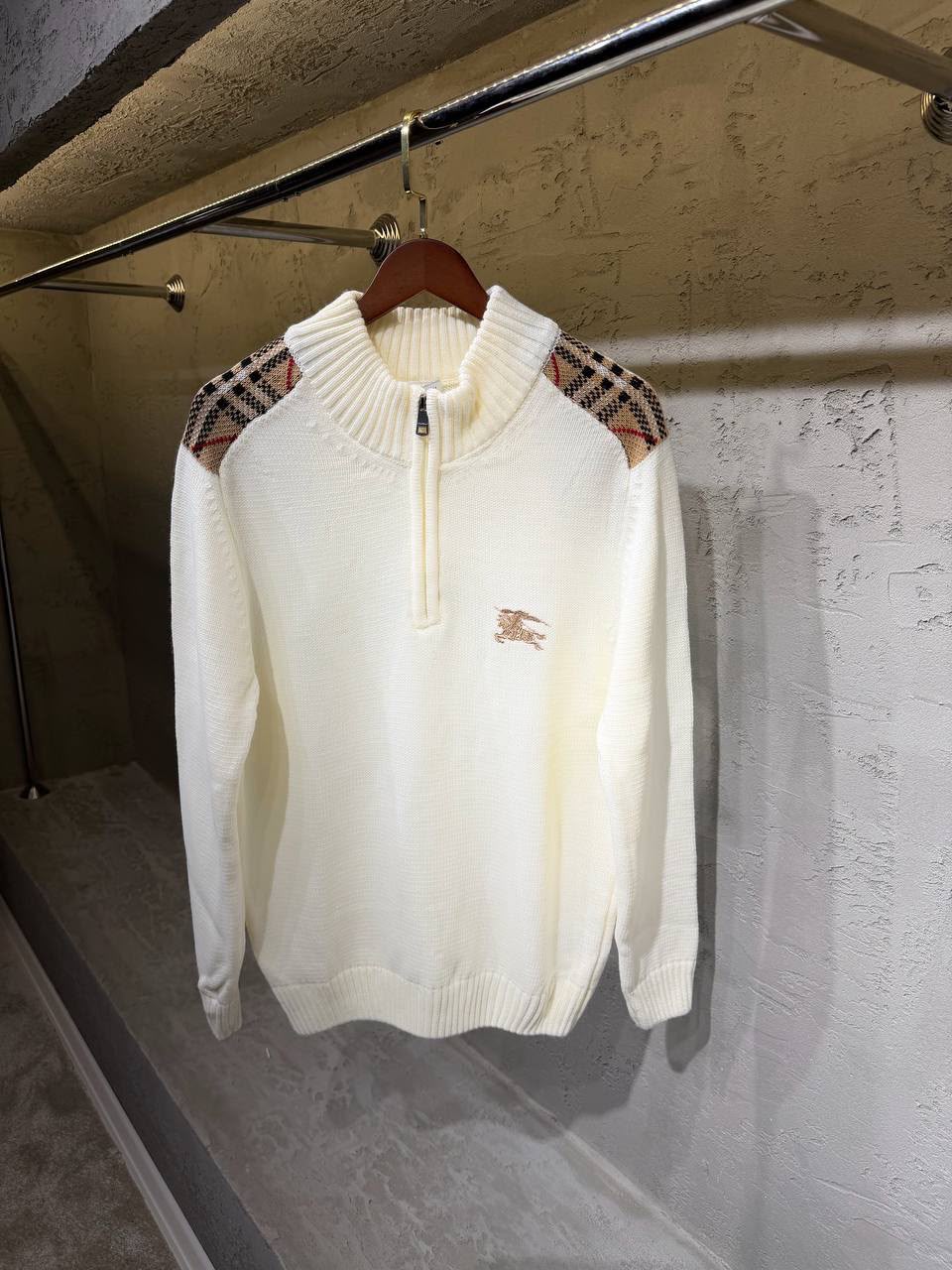 Burberry Half-Zip Sweater