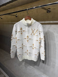 LV Half-Zip Sweater