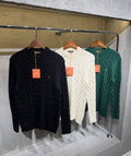 Loro Piana Cable Crewneck Sweater