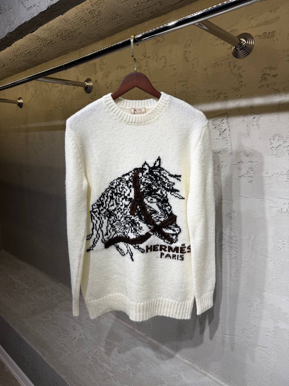 Hermès Horse Motif Sweater