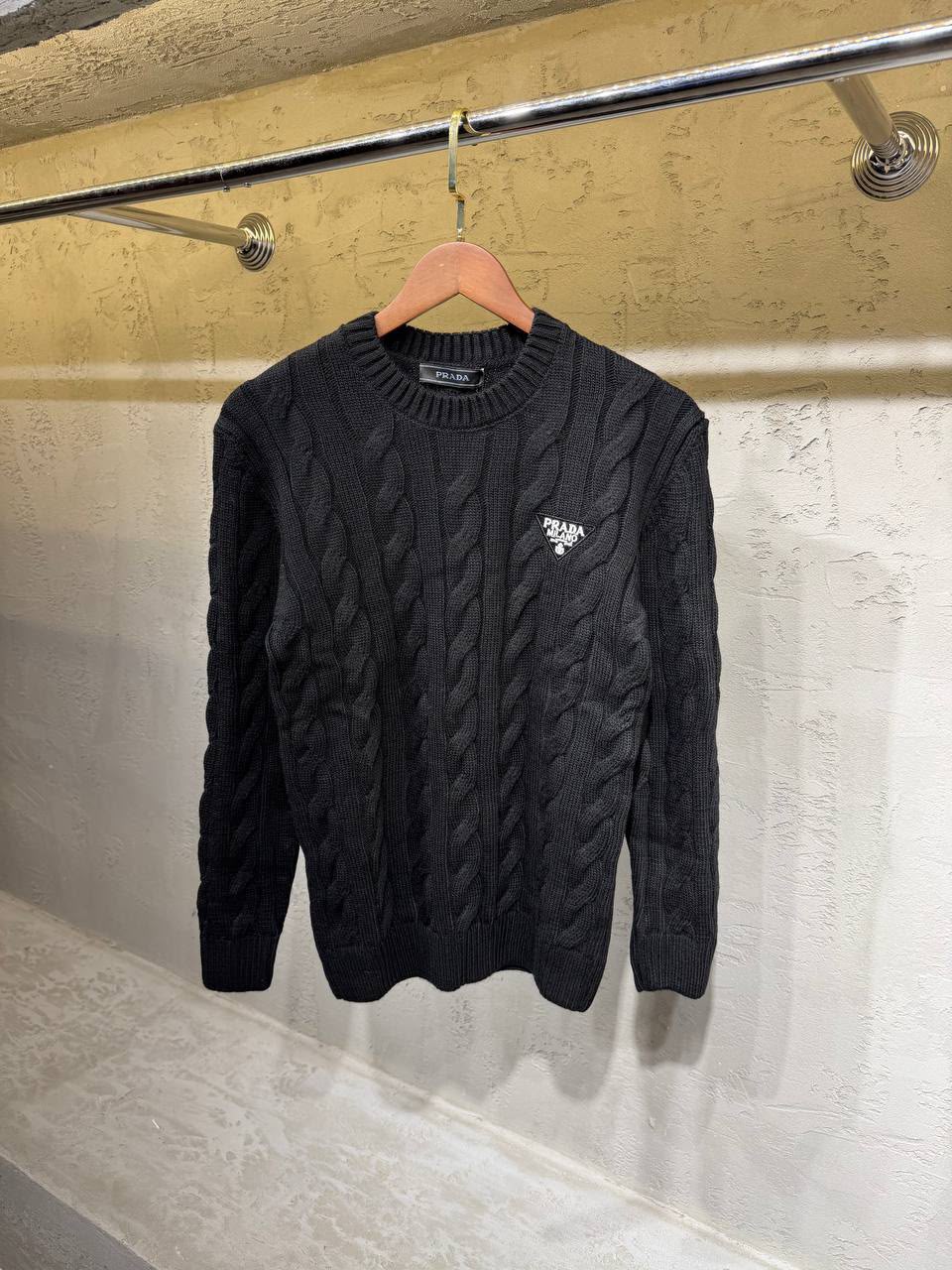 Prada Cable Knit Sweater