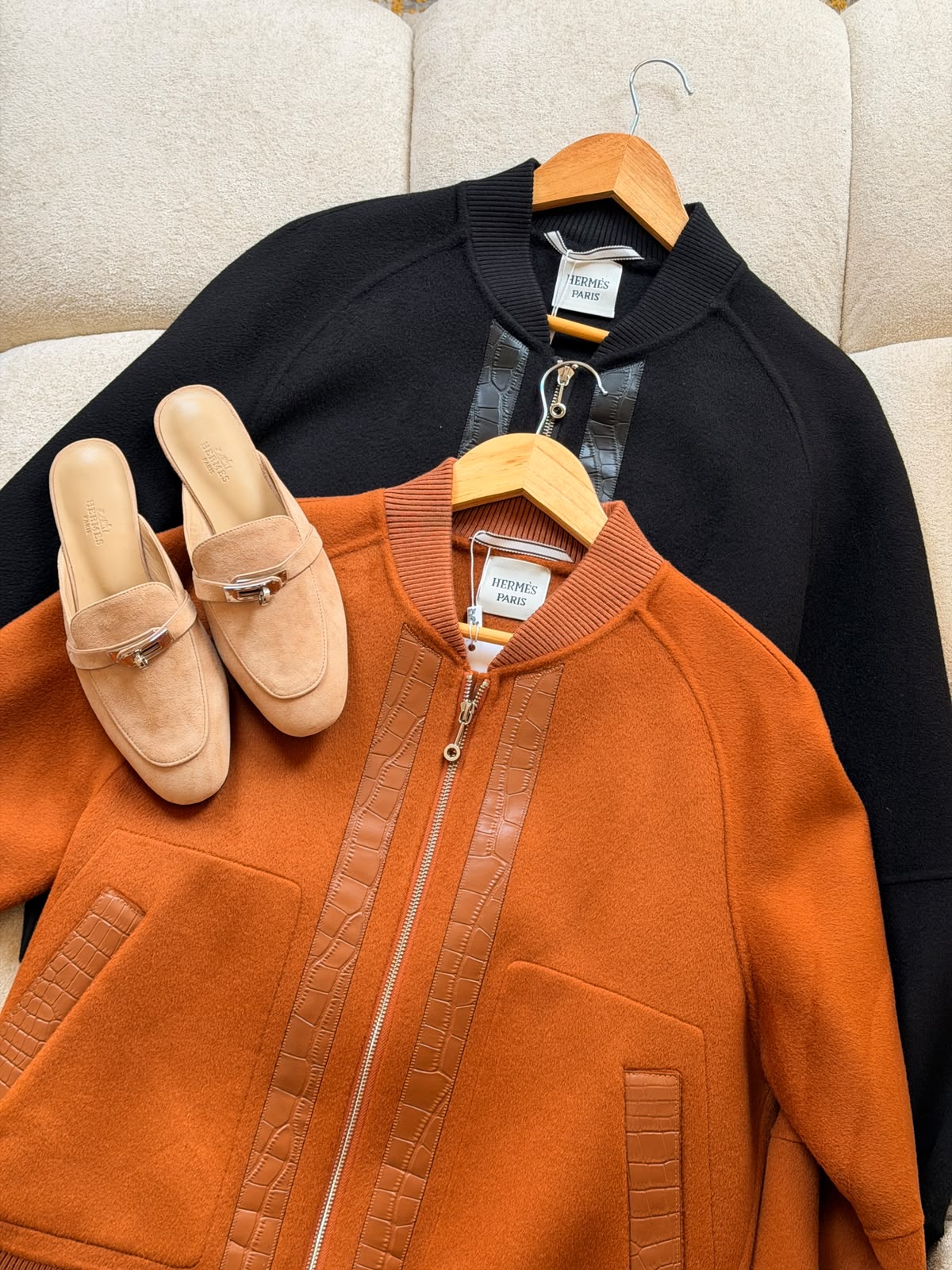 Hermès — Étriers Bomber Jacket