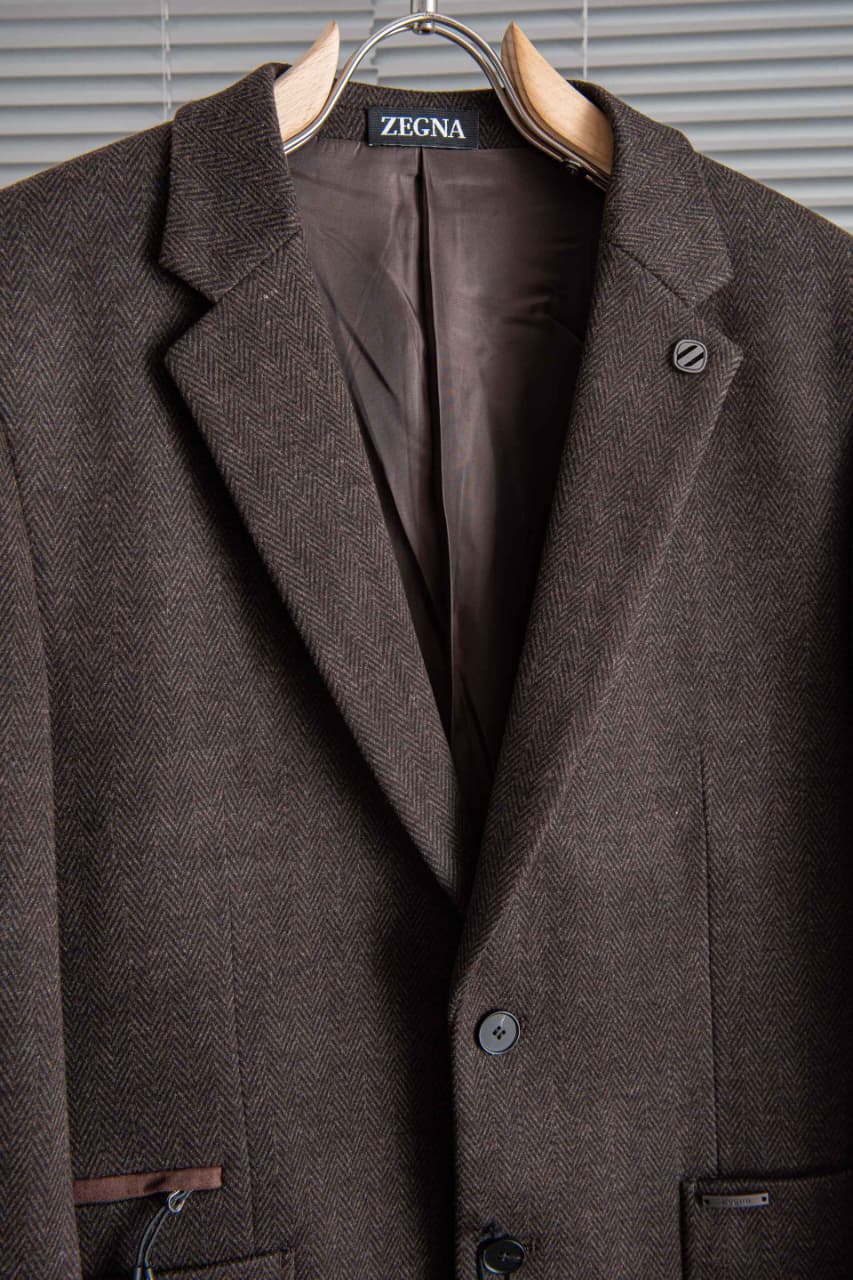 ZEGNA Herringbone Blazer