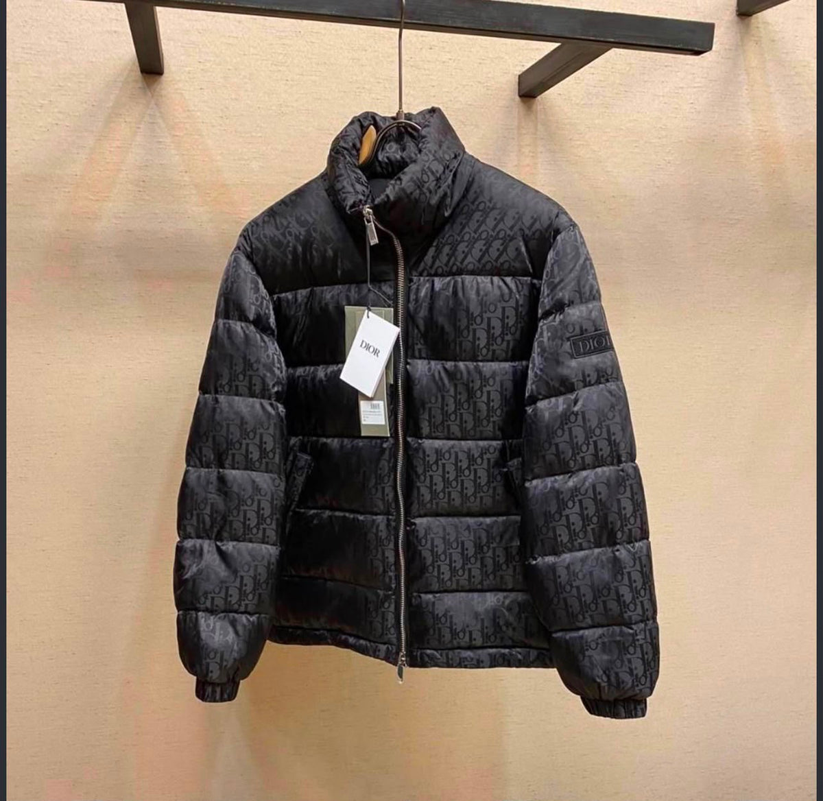 Dior Oblique Down Jacket / Quilted Puffer Jacket