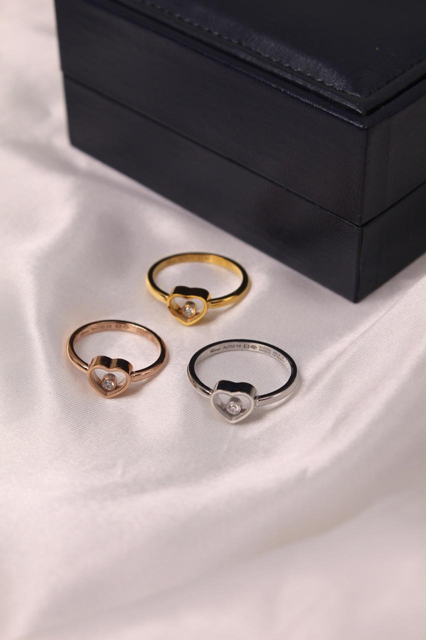 Chopard Happy Diamonds Happy Hearts Ring
