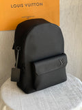 LV Rounded Metal Logo Backpack