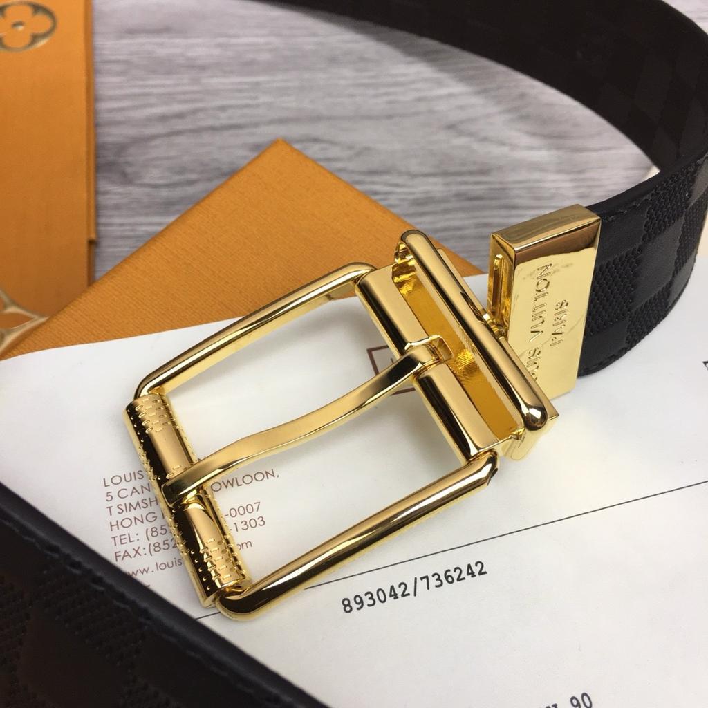 Louis Vuitton Damier Infini Reversible Leather Belt
