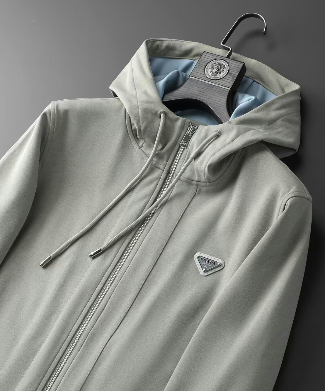 PRADA Zip Hoodie and Trousers Set