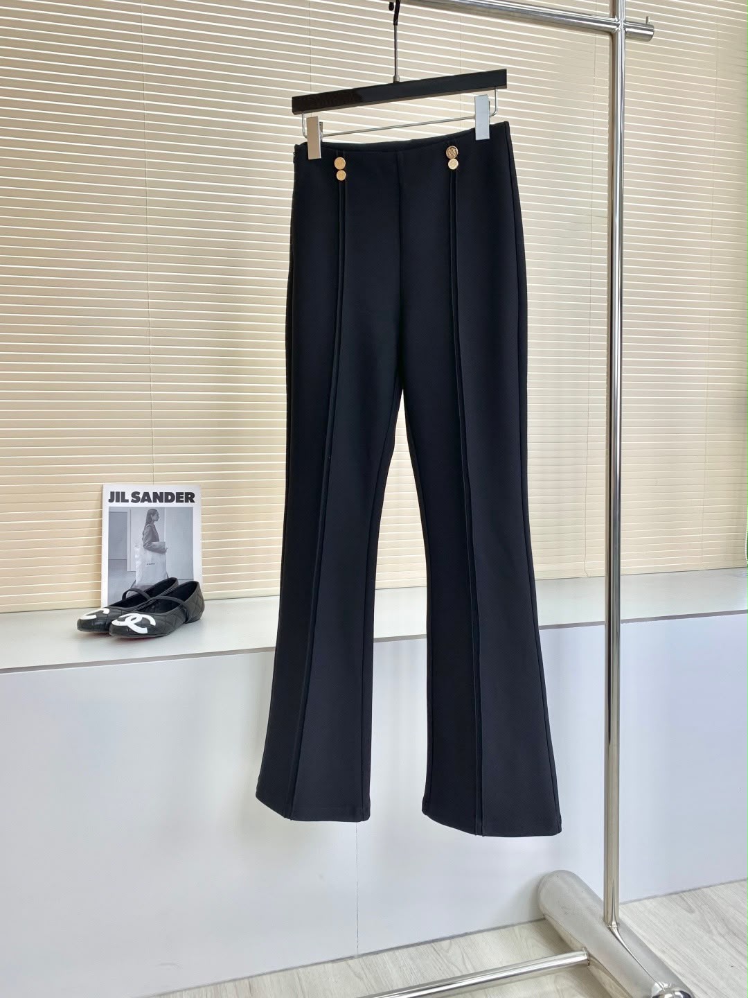 Loewe High-Waist Flared Trousers