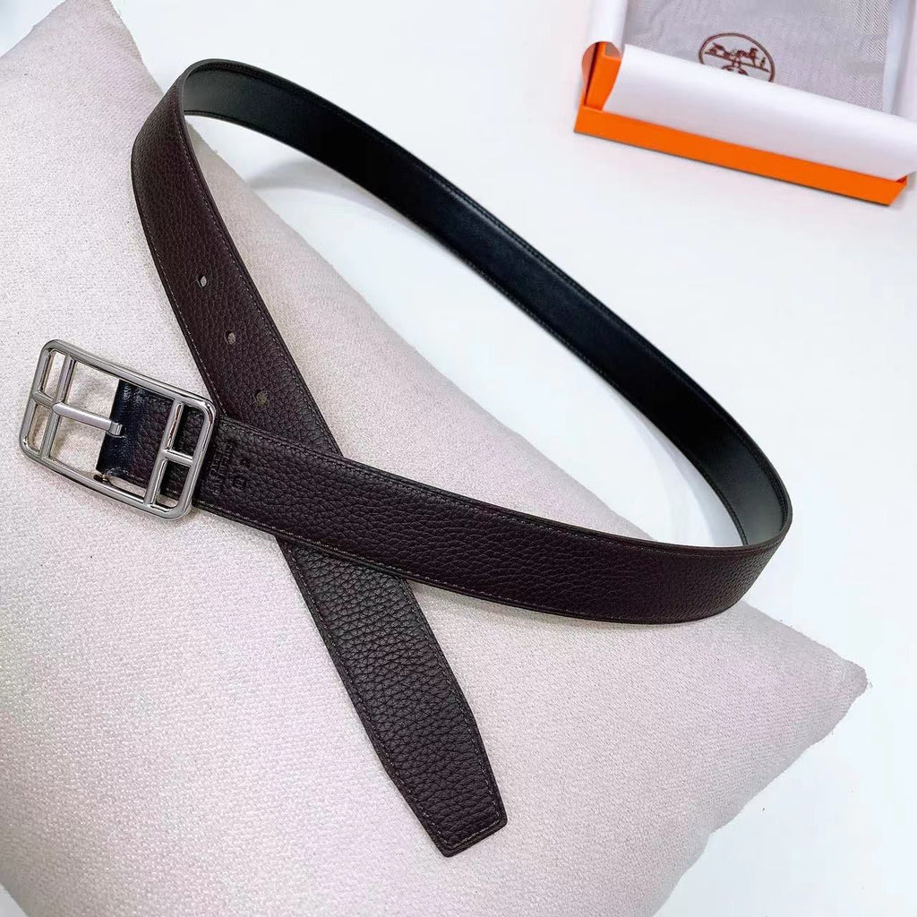 Hermès – Royal belt buckle & Reversible leather