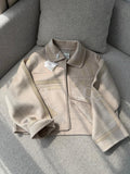 Hermès Printed Silk / Cashmere Zip Jacket (Copy)