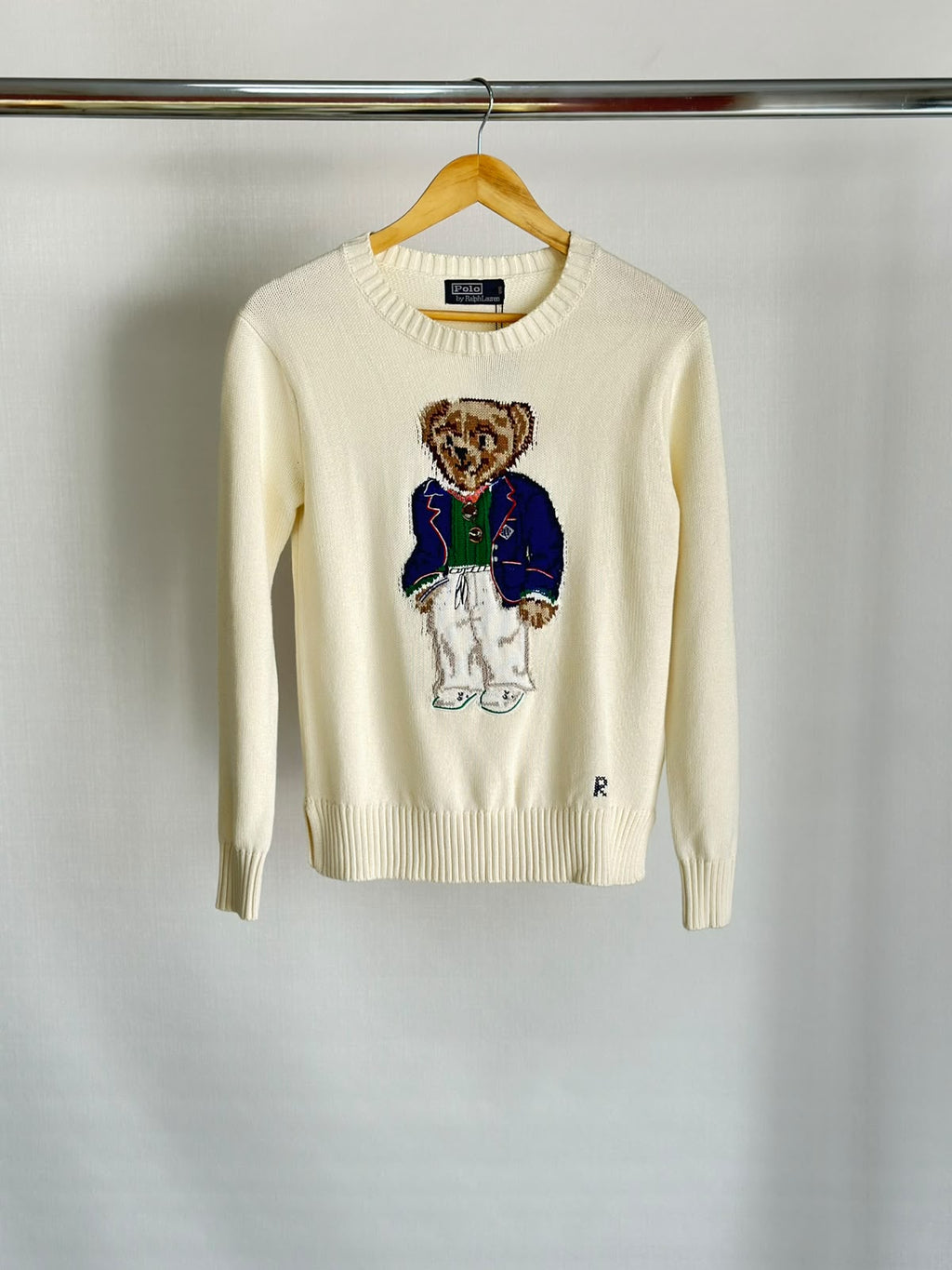 Polo Ralph Lauren — Polo Bear Cotton Crewneck Sweater