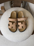 Hermès Chypre Suede Sandals
