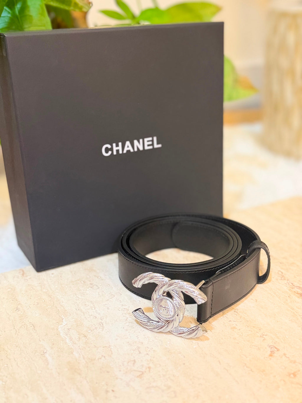 Chanel CC Logo Twist Belt