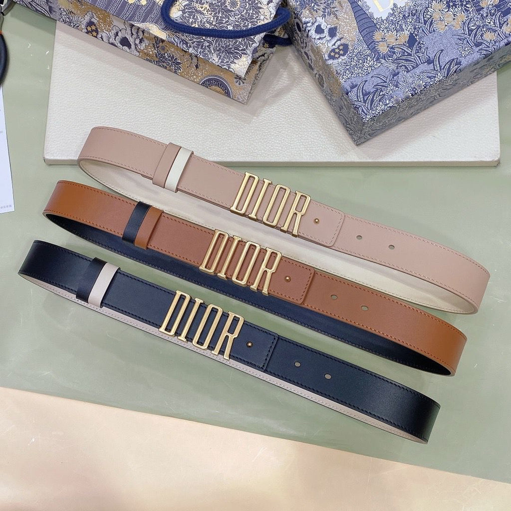 DIOR — 30 Montaigne Reversible Belt