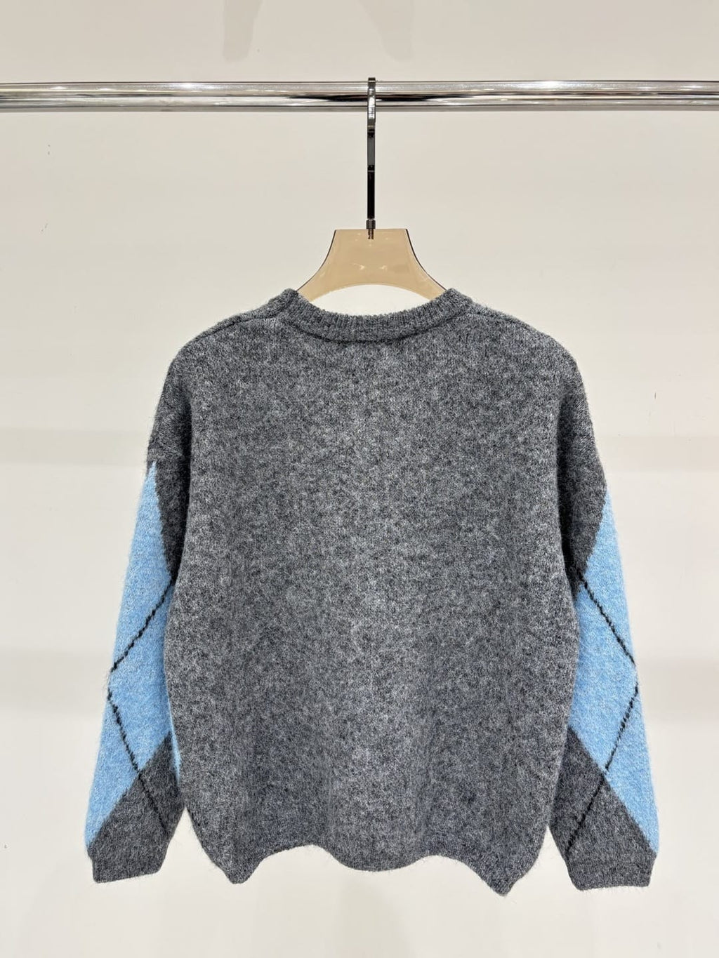 Chanel Argyle Pattern Sweater