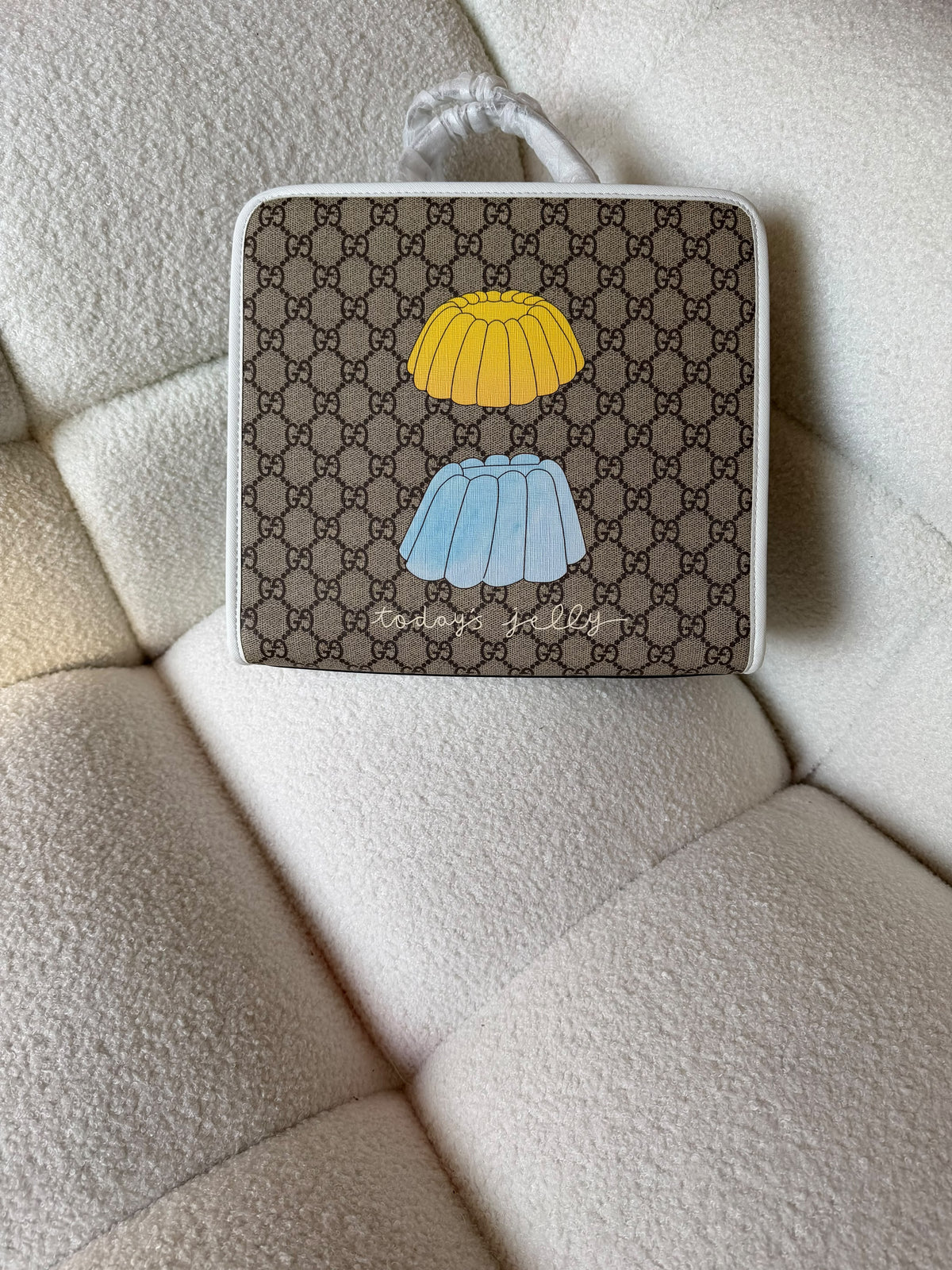 Gucci Kids Jelly Print Square Bag