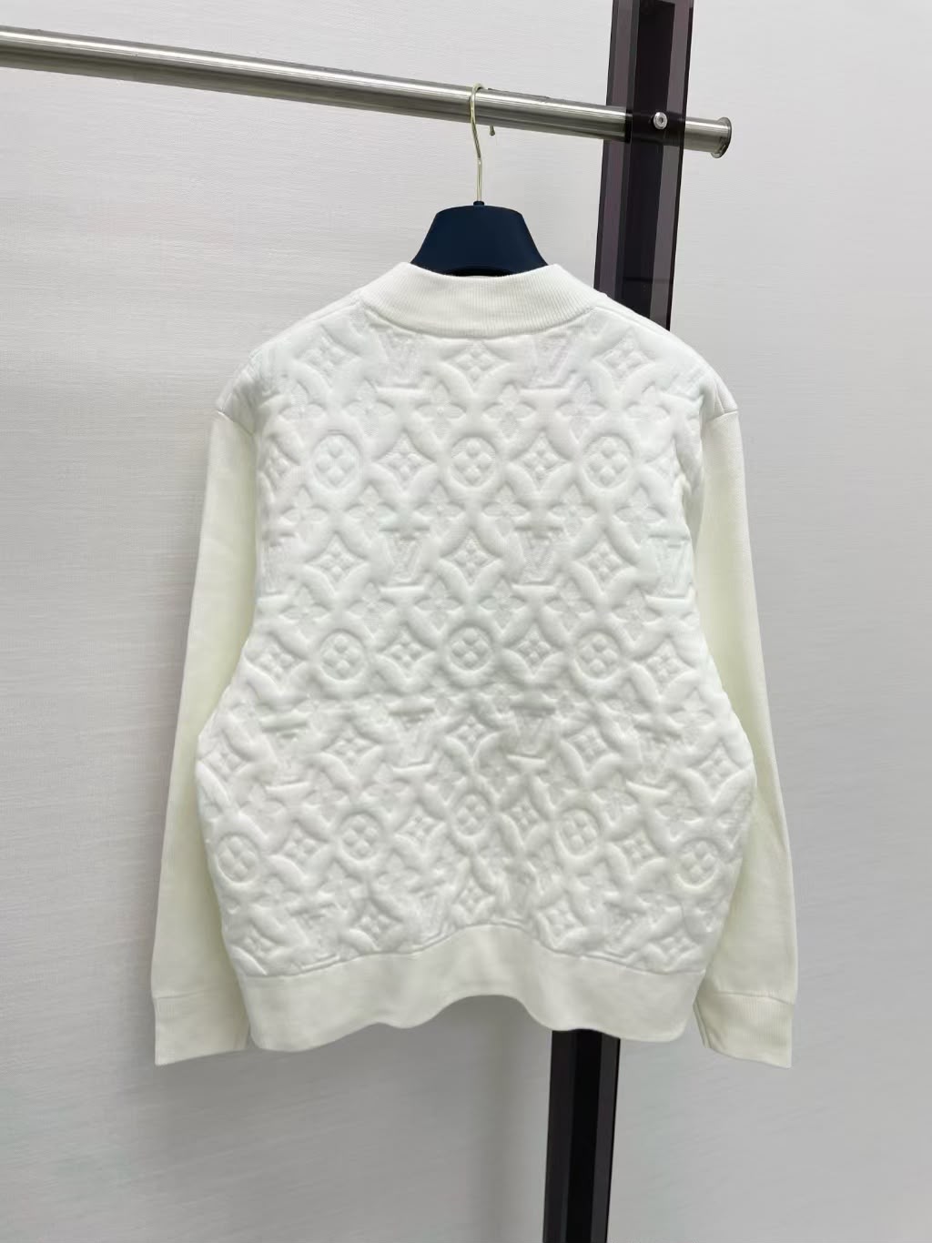 LOUIS VUITTON Monogram Zip-Up Jacket