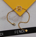 Fendi FF Gold Bracelet