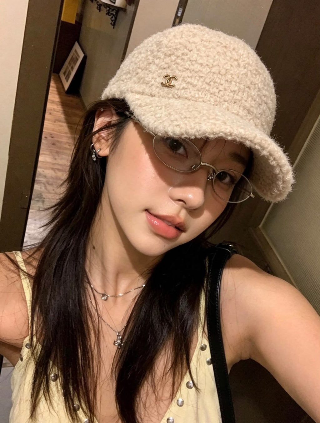 CHANEL CC Knit Beanie
