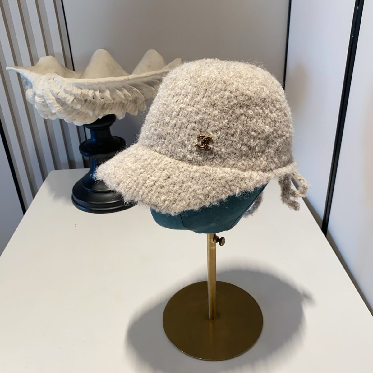 CHANEL CC Knit Beanie