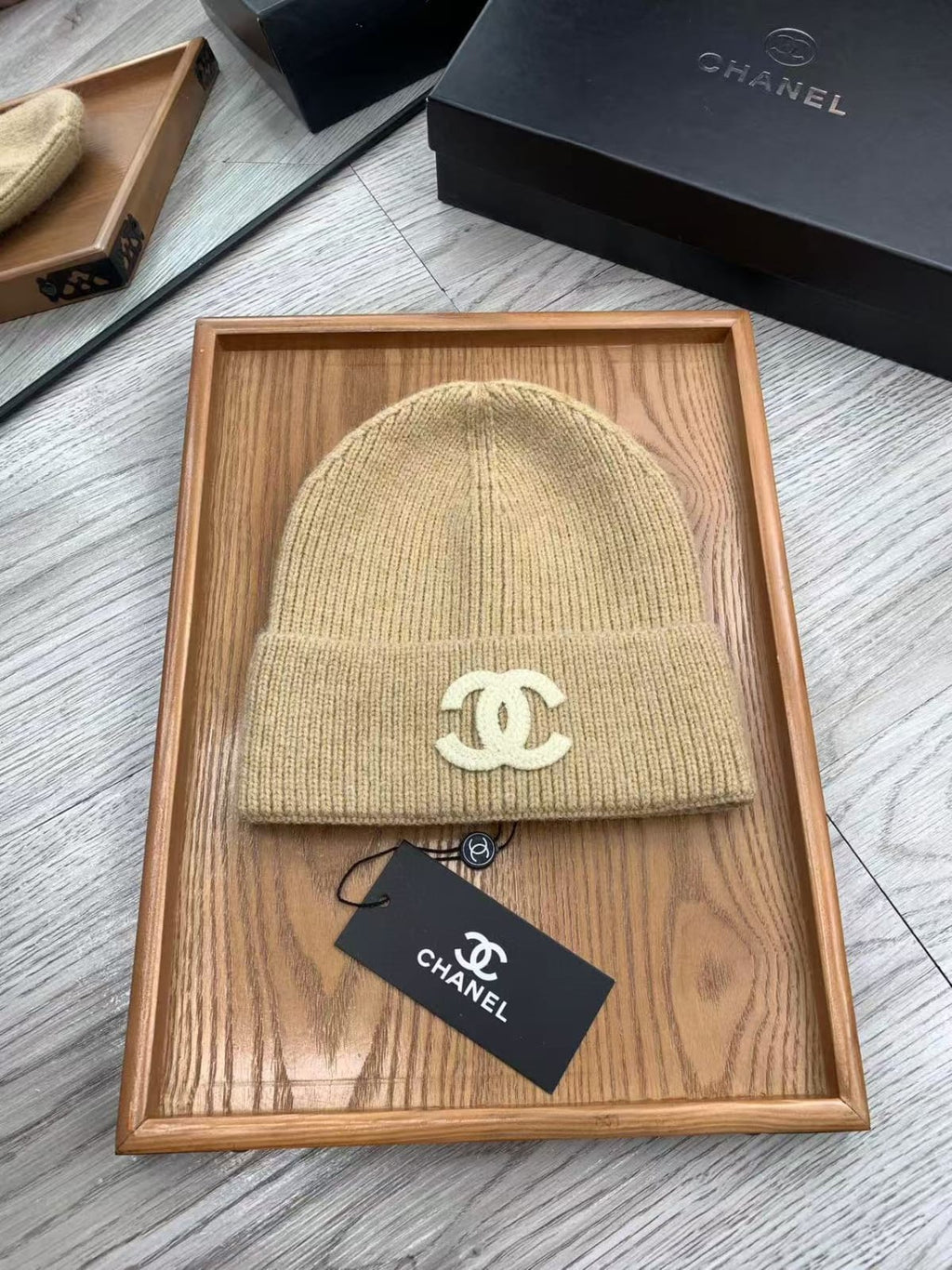 CHANEL Coco Knit Beanie