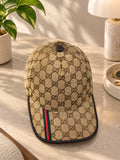 GUCCI GG Brim Stripe Cap