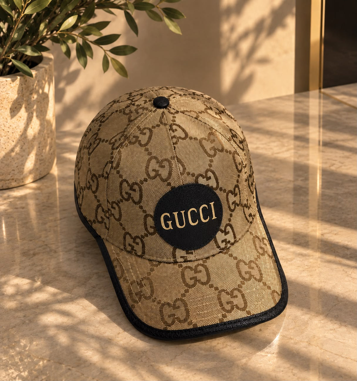 GUCCI Logo Patch Cap