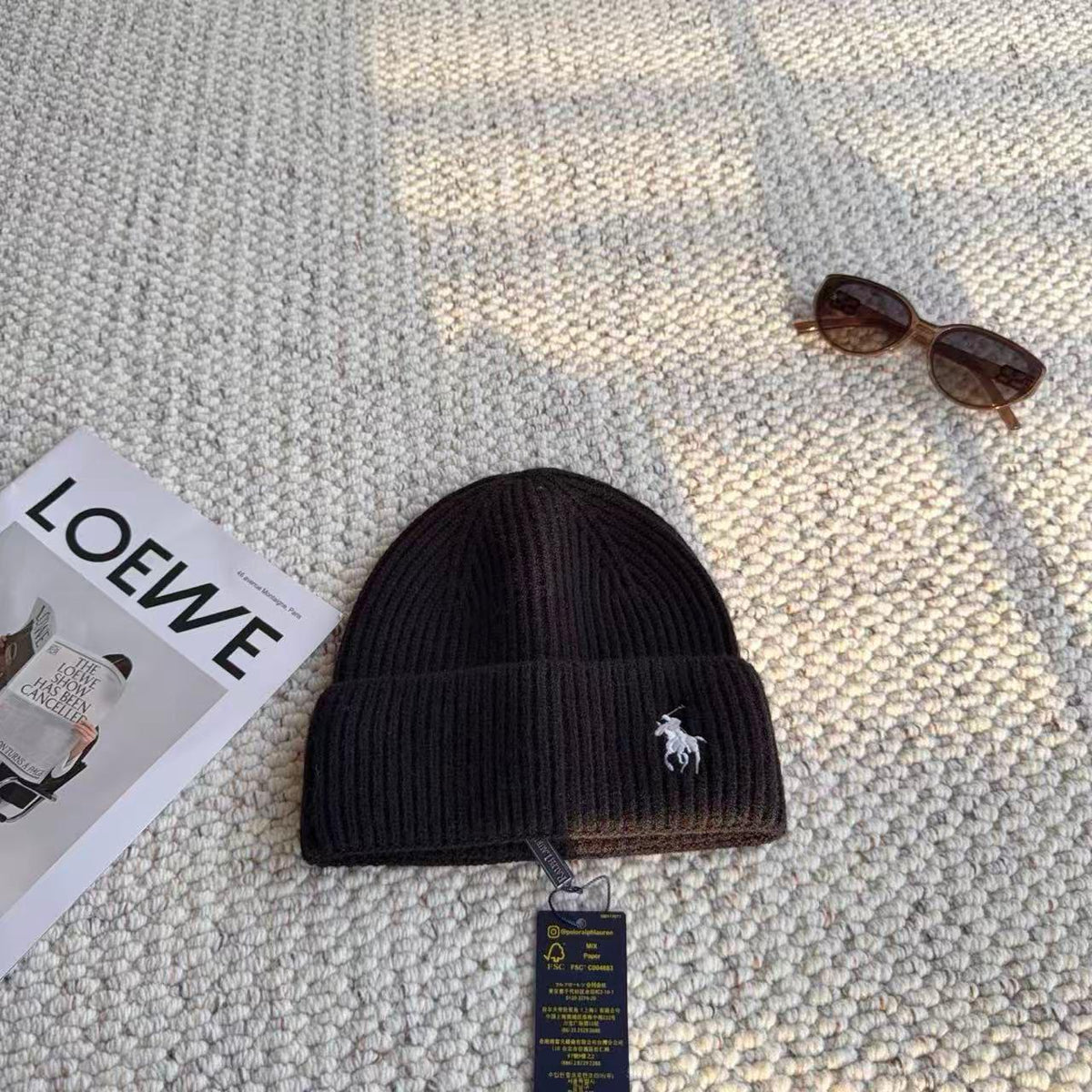 POLO Ralph Lauren Ribbed Beanie